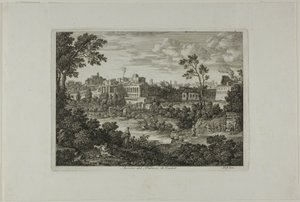 Ruins of the Palace of the Caesars, plate 18 from Roman Views