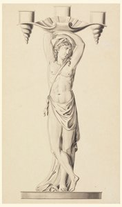 Design for a Candlestick by Joseph Anton Seethaler Ii