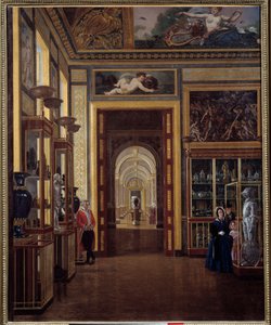 The Jewelry Room at the Louvre and the Enfilade of the Charles X Rooms