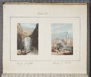 Venice, Pasted into Thomas Moody