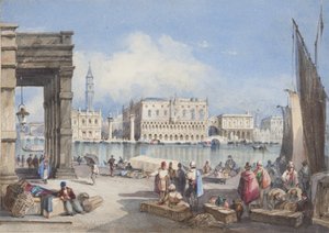 Venice, Pasted into the Title Page of Thomas Moody
