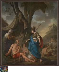 Erminia and the Shepherds by Joseph Benoît Suvée