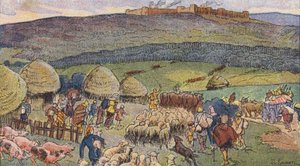 Bibracte, a Town in Gaul Inhabited by Blacksmiths and a Place of Refuge in Times of Danger by Joseph Beuzon