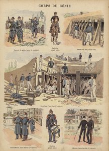 Military Engineers of the French Army by Joseph Charles (after) Beuzon