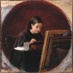 Portrait of Christina Mary Clark, c.1860 by Joseph Clark
