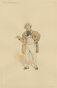 Harold Skimpole, c.1920s by Joseph Clayton Clarke