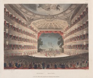 Opera House, March 1, 1809 by Joseph Constantine Stadler
