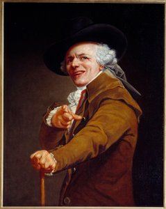 Self-Portrait of the Artist with a Mocking Face by Joseph Ducreux