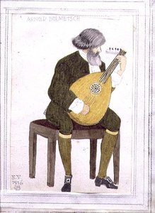 Portrait of Arnold Dolmetsch