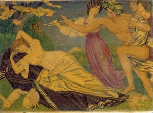 Study for Bacchus and Ariadne by Joseph Edward Southall