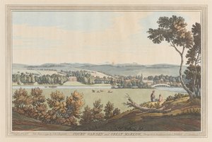 Court Garden and Great Marlow by Joseph Farington