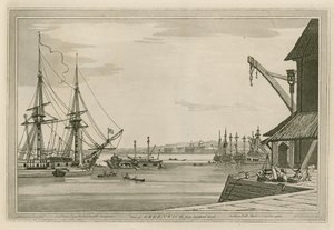 View of Greenwich from Deptford Yard