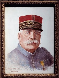 Portrait of General Joffre (1852-1931), marechal of France