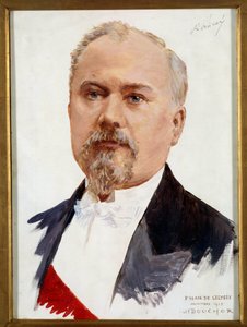 Portrait of Raymond Poincare, President of the Republic