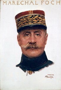 Portrait of Marshal Ferdinand Foch
