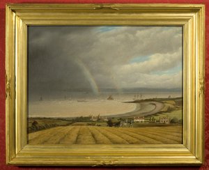 A View from Portishead towards Wales by Joseph Francis Walker
