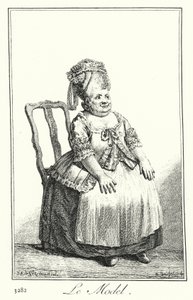 The Model by Joseph Franz von (after) Goez