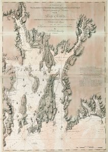 Chart of Ipswich Bay and Cape Ann, Atlantic coast of North America by Joseph Frederick Wallet DesBarres