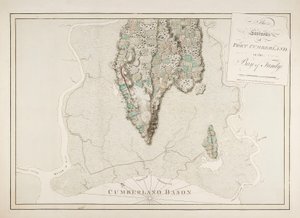 The Environs of Fort Cumberland in the Bay of Fundy by Joseph Frederick Wallet DesBarres