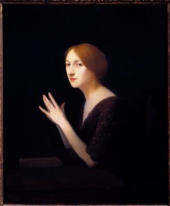 Portrait of Marguerite Moreno, Actress of the French Comédie