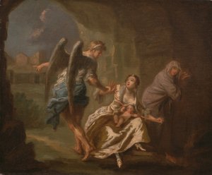 The Angel of Mercy by Joseph Highmore