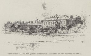Kensington Palace, the Queen