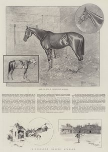 Kingsclere Racing Stables by Joseph Holland Tringham