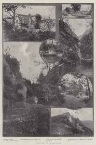 Sketches in Derbyshire by Joseph Holland Tringham