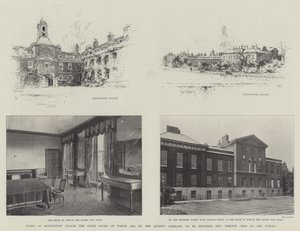 Views of Kensington Palace, the State Rooms of Which Are, by the Queen