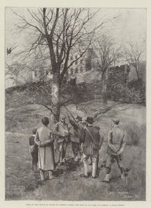Visit of the Prince of Wales to Lambton Castle, the Seat of the Earl of Durham, a Royal Shoot