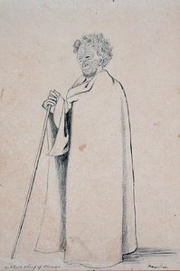 A Blind Chief of Otawao, c.1844 by Joseph Jenner Merrett