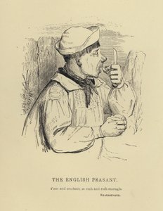 Kenny Meadows: The English Peasant by Joseph Kenny (after) Meadows