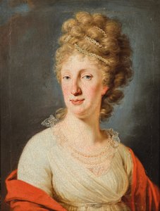 Empress Maria Theresa (1772-1807), Portrait with Pearl Necklace