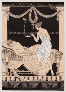 Eros and Psyche by Joseph Kuhn Regnier