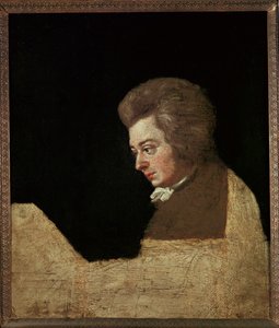 Wolfgang Amadeus Mozart by Joseph Lange