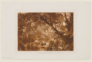 Æsacus and Hesperie by Joseph Mallord William Turner