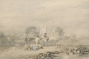Autumn Sowing of the Grain by Joseph Mallord William Turner