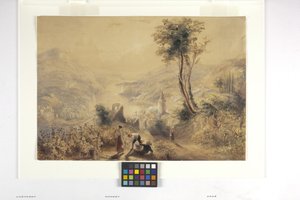Berncastle (Oberwesel) by Joseph Mallord William Turner