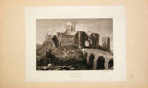 Corfe Castle, Dorsetshire by Joseph Mallord William Turner