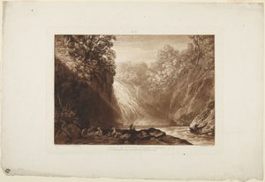 Drawing of the Clyde by Joseph Mallord William Turner