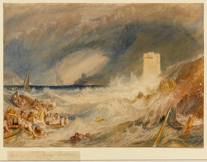 Entrance to Fowey Harbour, Cornwall by Joseph Mallord William Turner
