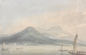 From the Isola Borromena, Lake Maggiore by Joseph Mallord William Turner