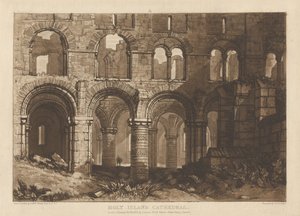Holy Island Cathedral by Joseph Mallord William Turner