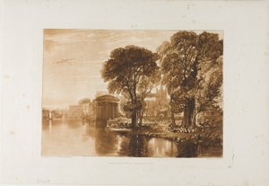 Isleworth, plate 63 from Liber Studiorum