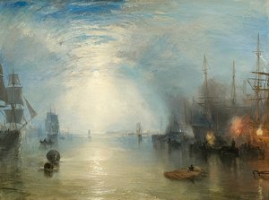 Keelmen Heaving in Coals by Moonlight. 1835