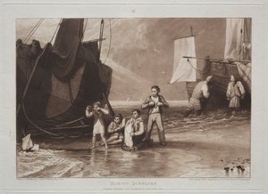Liber Studiorum: Marine Dabblers by Joseph Mallord William Turner