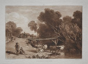 Liber Studiorum: The Bridge and Cows
