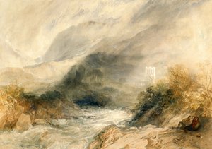 Llanthony Abbey, Monmouthshire by Joseph Mallord William Turner
