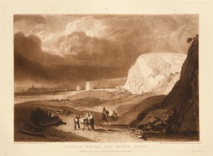 Martello Towers near Bexhill, Sussex by Joseph Mallord William Turner