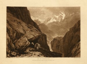 Mt. St. Gothard by Joseph Mallord William Turner